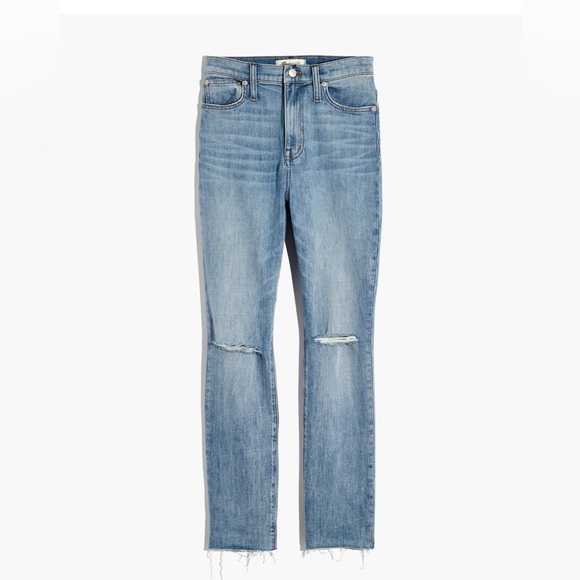 Madewell Denim - MADEWELL THE HIGH RISE SLIM BOY JEAN IN ELKHART WASH 25